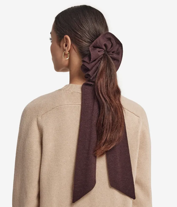 Scrunchie in cashmere