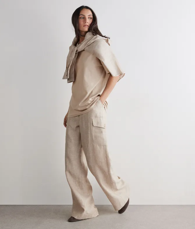T-Shirt girocollo in cotone