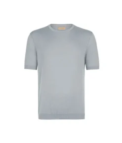 T-shirt girocollo in cotone