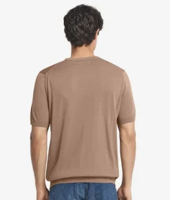 T-shirt girocollo in cotone
