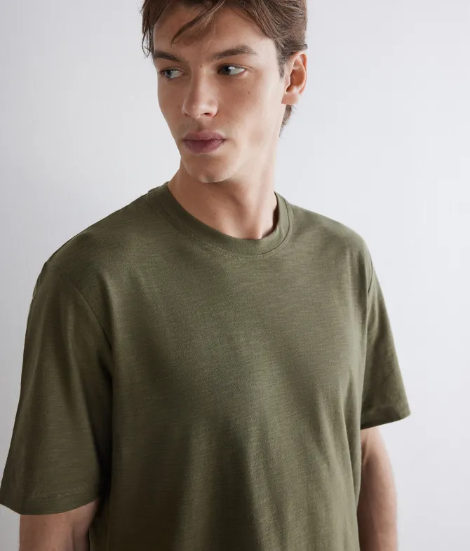 T-shirt in cotone twist