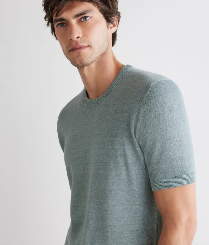 T-shirt in lino cotone