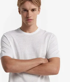 T-shirt in lino cotone
