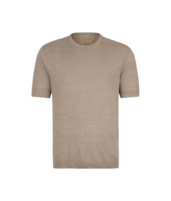 T-shirt in lino cotone