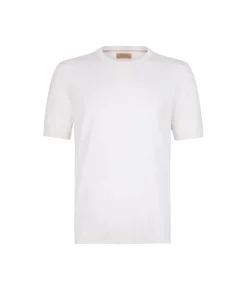 T-Shirt in seta cotone