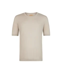 T-Shirt in seta cotone