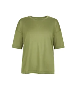 T-shirt over in Cashmere Silkfine