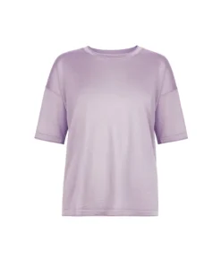 T-shirt over in Cashmere Silkfine